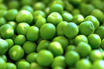 green pea beads