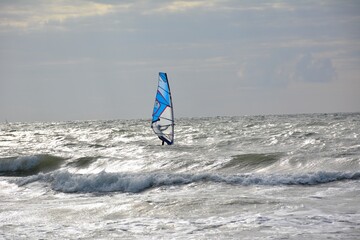 Windsurfen in Warnemünde