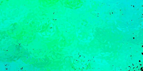 Light green vector pattern with polygonal shapes.