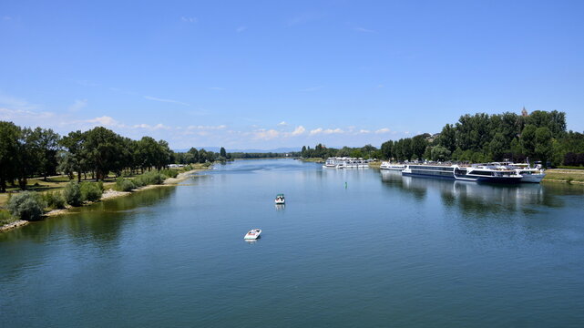 Rhein bei Breisach