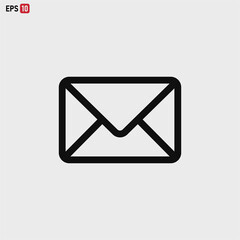 Email icon vector . Mail sign
