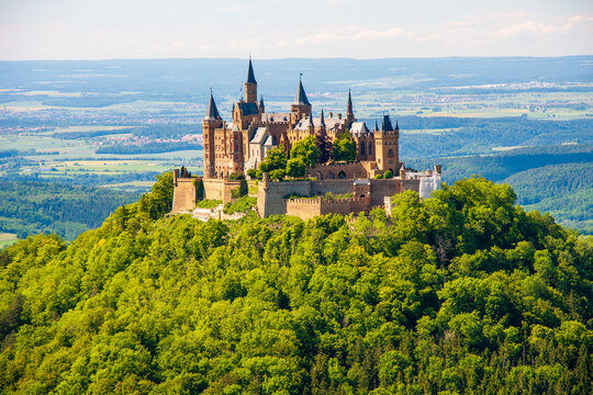 Burg Hohenzollern Ansicht vom Zeller Horn