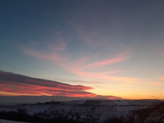 Obraz premium Amazing sky. Amazing sunset