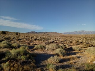 White Mountains Range in California