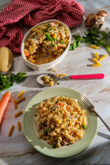 Pot Pie Noodle Casserole