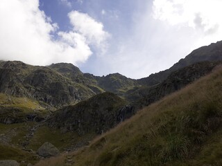 Obraz premium Sunny mountain view