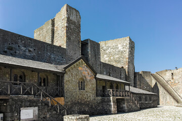 Smederevo Fortress at the coast of the Danube River, Serbia