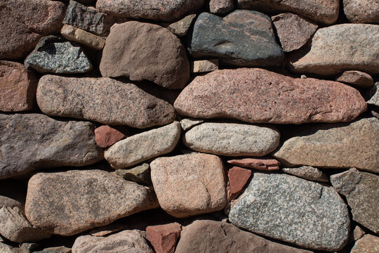 Wall of stones, called Pirca in south america