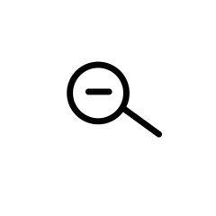 magnifier,search,zoom icon on white background