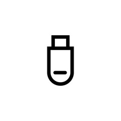 flashdisk icon on white 