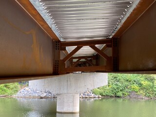 Bridge Construction - Peak Creek - Pulaski County, VA