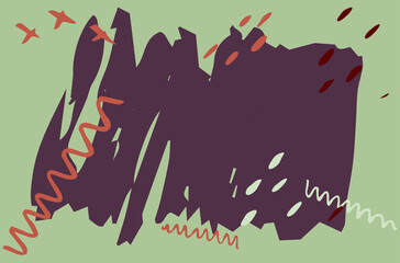 wallpapers with random drawings of different colors