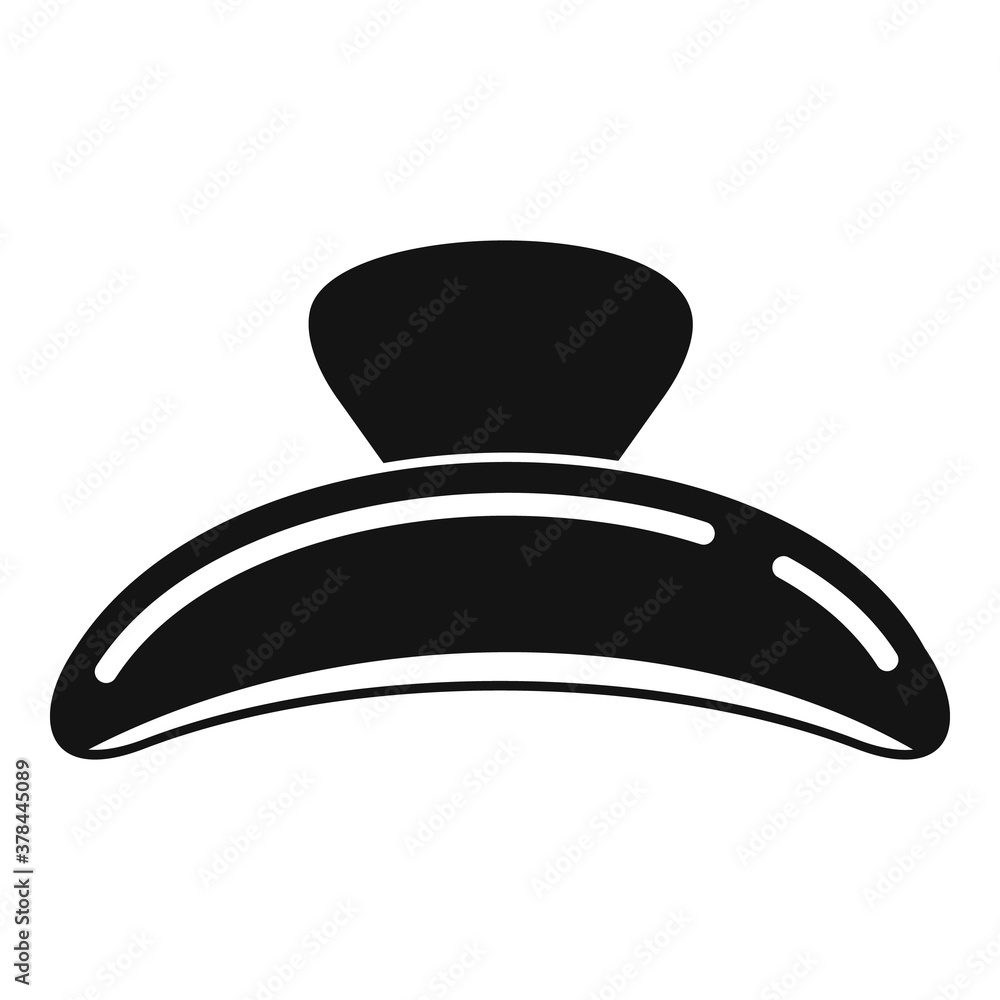 Poster studio barrette icon. simple illustration of studio barrette vector icon for web design isolated on 
