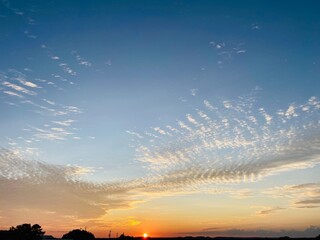 Sunset Fredericksburg TX hill country