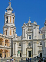 Fototapeta na wymiar Italy, Marche, Loreto Santa Casa basilica (Holy House).