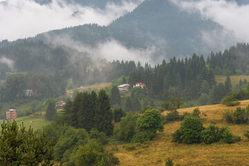 Gela village after the rain.
