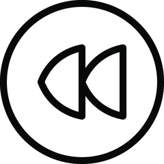 Arrow icon Arrows icon download icon left arrow icon right arrow icon  line style icon. vector illustration. vector icon