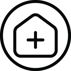 Obraz premium User Interface Icon Home icon arrow icon mail icon message icon chat icon chatting icon folder icon login icon logout icon line style icon. vector illustration. vector icon