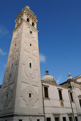 Fototapeta premium Baroque tower of Santa Maria Formosa in Venice