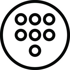 User Interface Icon Home icon arrow icon mail icon message icon chat icon chatting icon folder icon login icon logout icon line style icon. vector illustration. vector icon