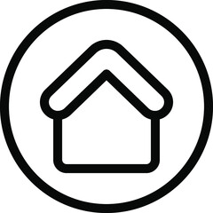 User Interface Icon Home icon arrow icon mail icon message icon chat icon chatting icon folder icon login icon logout icon line style icon. vector illustration. vector icon