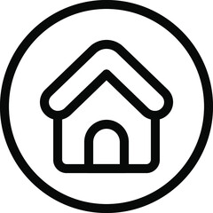 User Interface Icon Home icon arrow icon mail icon message icon chat icon chatting icon folder icon login icon logout icon line style icon. vector illustration. vector icon