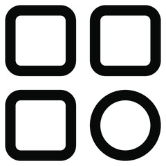 User Interface Icon Home icon arrow icon mail icon message icon chat icon chatting icon folder icon login icon logout icon line style icon. vector illustration. vector icon