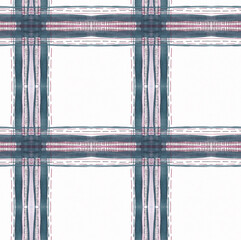 tweed Tart&aacute;n squares style handmade paint seamless pattern
