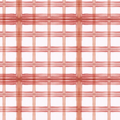 tweed Tart&aacute;n squares style handmade paint seamless pattern