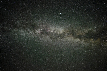Starry sky . Milky Way in the night sky.