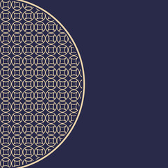 The Traditional Japanese Background Template With The Copper Coins Texture