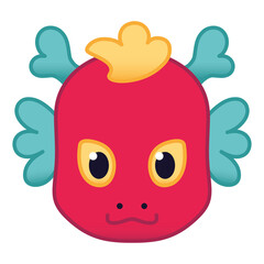 Isolated chinese year asian culture icon- Vector