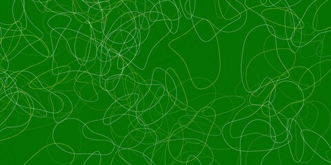 Light green, red vector texture with memphis shapes.