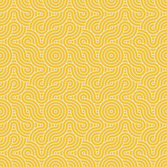 Overlapping Circles Pattern, art background.