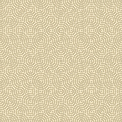 Overlapping Circles Pattern, art background.