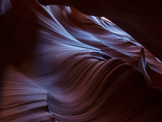 This is not antelope canyon, it is a remote slot canyon in southern utah.