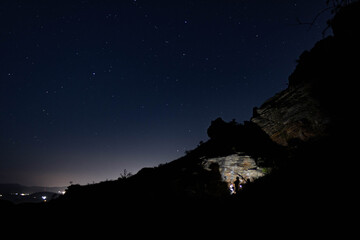 Night climbing
