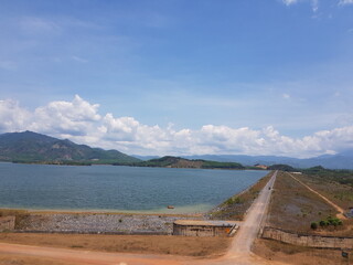 lake in the mountains