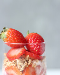 strawberries and cream