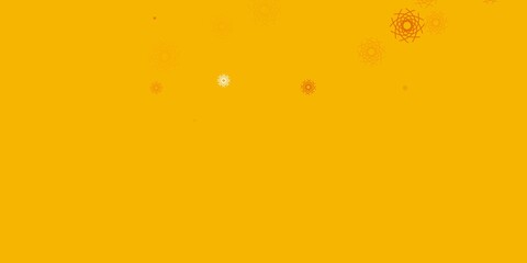 Light Brown vector backdrop with chaotic shapes.