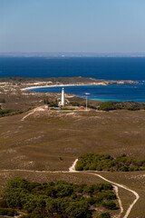 Aerial view of Rottnest Island, Western Australia