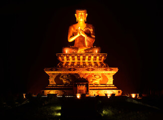 Statue of lord Buddha at Ravangla, Sikkim