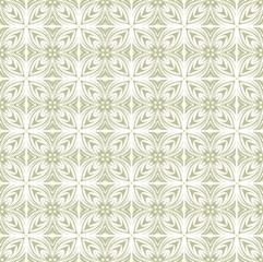 Flower geometric pattern. Seamless vector background.colored ornament. Ornament for fabric, wallpaper, packaging, Decorative print
