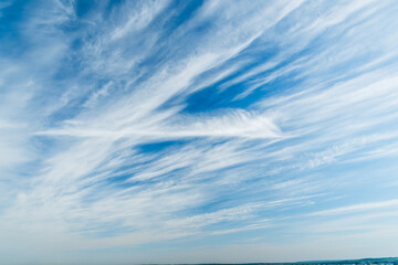 Blue sky background image