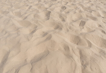 Fototapeta na wymiar Yellow Beach Sand Texture Summer Background