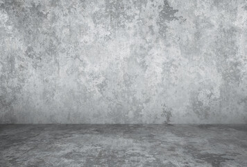 plaster wall, grey background