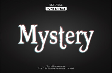 ghost spooky plasma smoke editable text effect