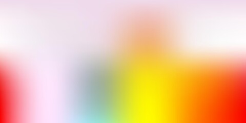 Light Multicolor vector gradient blur drawing.