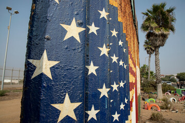 playas Tijuana frontera