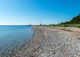 Obraz premium traditional coastal view, Saaremaa Island, Estonia
